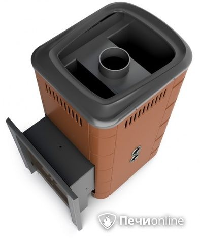 Печь для бани на газу TMF Уренгой 2018 Carbon БСЭ ТО терракота в Астрахани